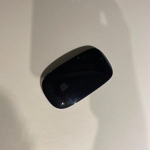 Apple Magic Mouse (Wireless, Rechargable) - Black Multi-Touch Surface